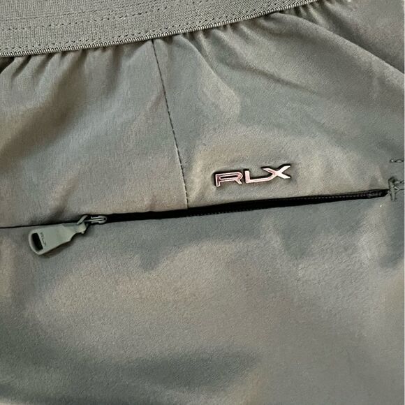 NWT RLX Ralph Lauren Womens Golf Pants Cuffed Stretch Pocket Green Size Medium - Picture 7 of 10